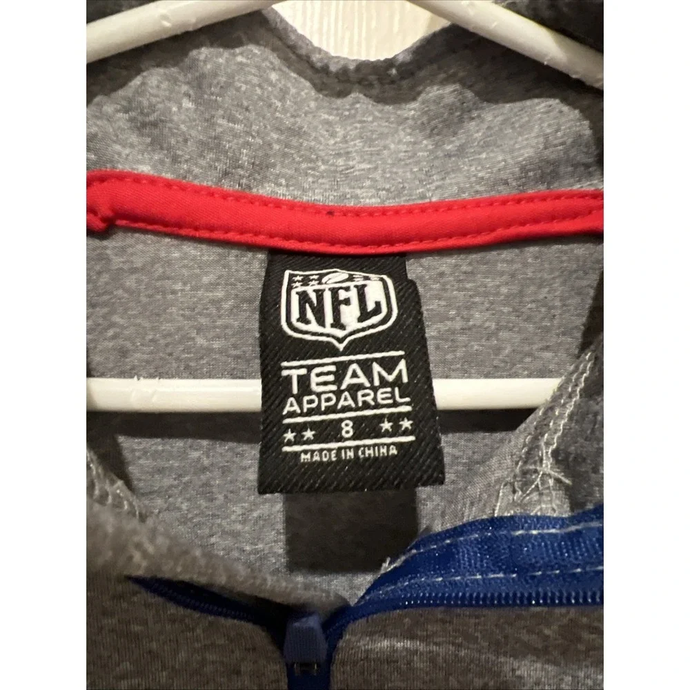 Boys NFL Buffalo Bills QuarterZip Size 8 Back To School